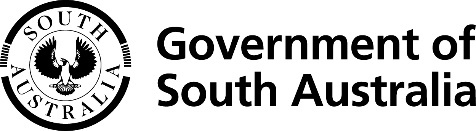 the Government of South Australia logo.