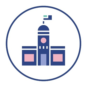 Local council building.