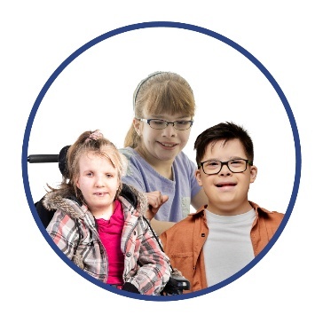 3 children with disability. 