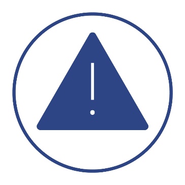 A problem icon.